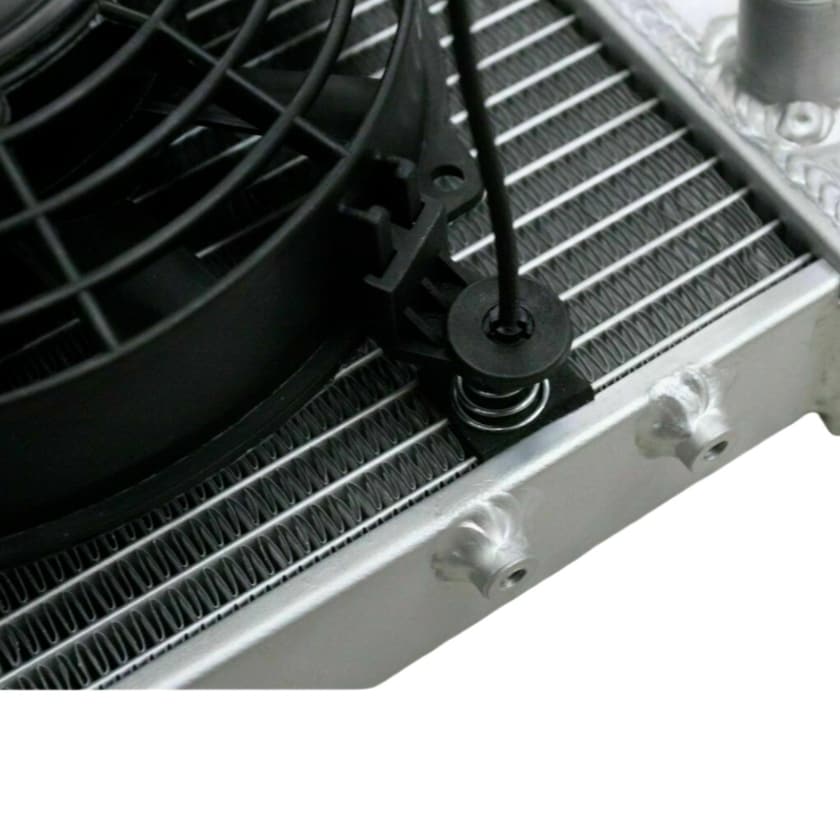 Worley Universal Electric Radiator Fan Tie Strap Mounting Kit Zip Ties Straps Tabs Spring