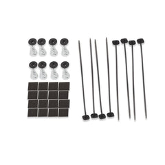Worley Universal Electric Radiator Fan Tie Strap Mounting Kit Zip Ties Straps Tabs Spring