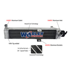 Wolrey Aluminum Radiator Fit GO KART ROTAX MINI-MAX / MICRO-MAX
