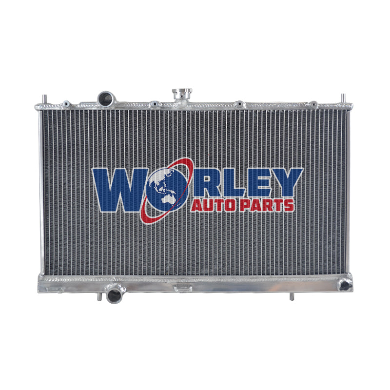 Wolrey Aluminum Radiator Fits 1996-2000 Mitsubishi Lancer EVO 4 5 6 EVO4 EVO5 MT TURBO