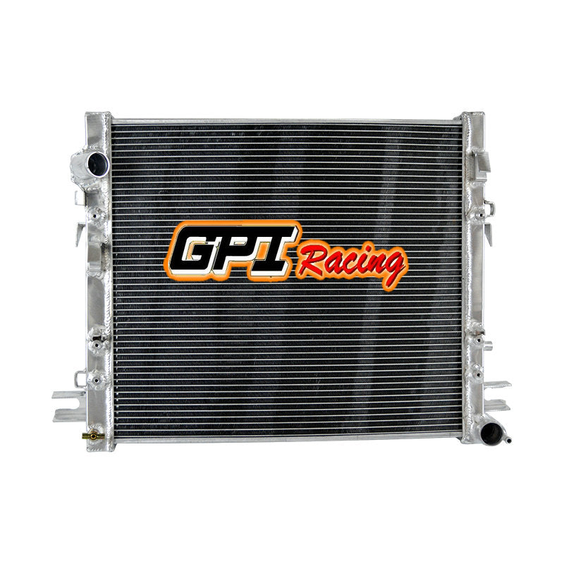 Wolrey Aluminum Radiator Fits JEEP WRANGLER JK 2.8L Turbo Diesel Auto Manual 2007-On 2008 2009 2010 2011 2012 2013 2014
