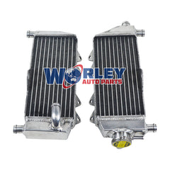 Worley Aluminum Radiator FOR Aluminum Radiator Fit Yamaha YZ250 YZ250X YZ250G 2-stroke 2002-2023 2003 2004 2005 2006 2007 2008 2009 2010 2011 2012 2013 2014Left+Right