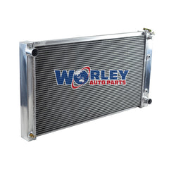 Wolrey Aluminum Radiator Fit Cadillac DeVille/Pontiac/Buick/Brougham Fleetwood AT 1977-1992 1978 1979 1980 1981 1982