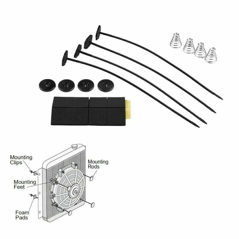 Radiator Fan Kit RR 4T 24+