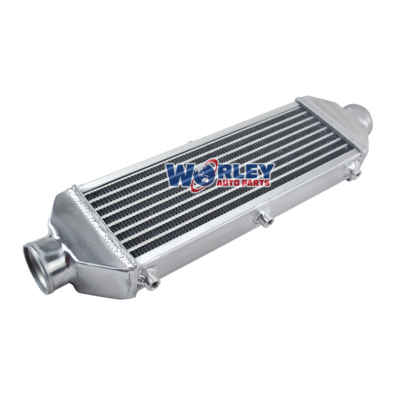 Wolrey 624x191x71MM FMIC UNIVERSAL ALUMINUM TURBO INTERCOOLER 2 3/5" 67mm IN/OUTLET PIPE