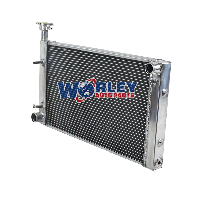 3Wolrey Aluminum Radiator Fit 1994-1996 Ford Mustang Base GT GTS SVT 3.8/5.0L AT 1995