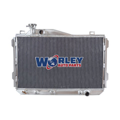 3Wolrey Aluminum Radiator Fit 1981-1986 Toyota Celica Supra 2.8L L6 AT 1982 1983 1984 1985