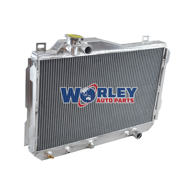 1Wolrey Aluminum Radiator Fit 1981-1986 Toyota Celica Supra 2.8L L6 AT 1982 1983 1984 1985