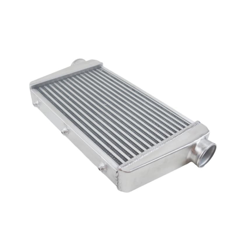 Worley 24" X 12" X 2" Universal FMIC Aluminum Turbo Intercooler 3" Inlet / Outlet