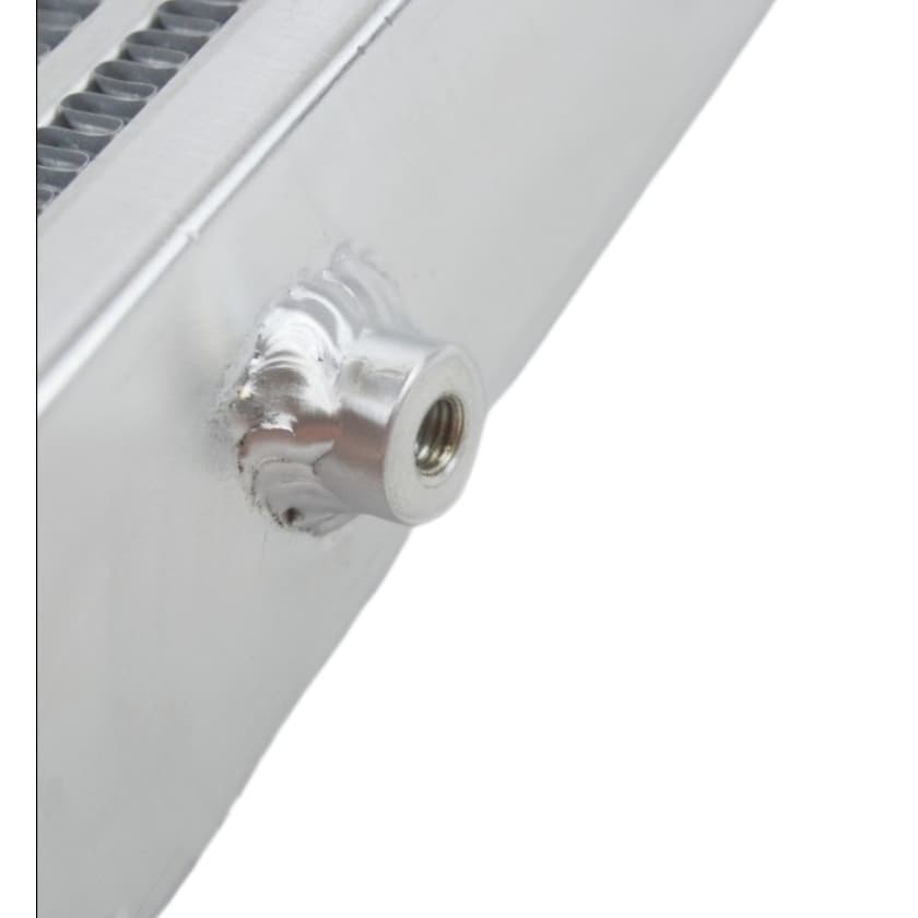 Worley 24" X 12" X 2" Universal FMIC Aluminum Turbo Intercooler 3" Inlet / Outlet