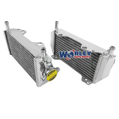 Worley Aluminum Radiator FOR SUZUKI RM250 RM 250 2001-2008 2007 2006 2005 2004 2003 2002