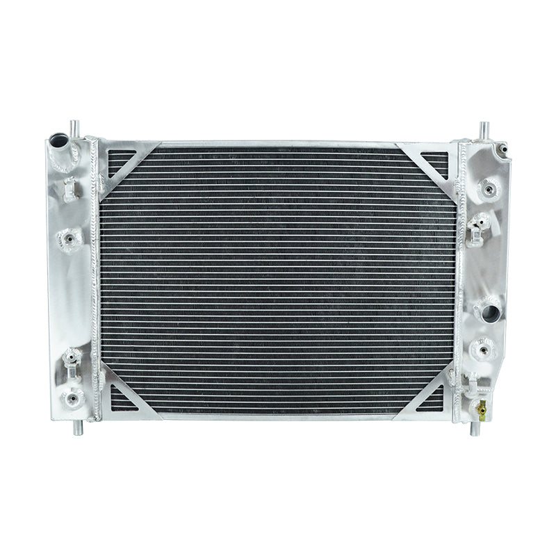 Wolrey Aluminum Radiator FOR 2005-2013 Chevy Corvette C6 6.0L 6.2L 7.0L V8 2006 2007 2008 2009 2010 2011 2012