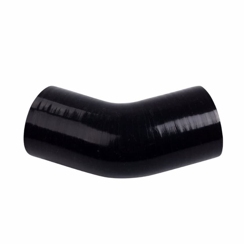 Worley 4" inch 102 mm Universal Silicone Intercooler Hose 45 Degree ElbowTurbo Coupler Pipe