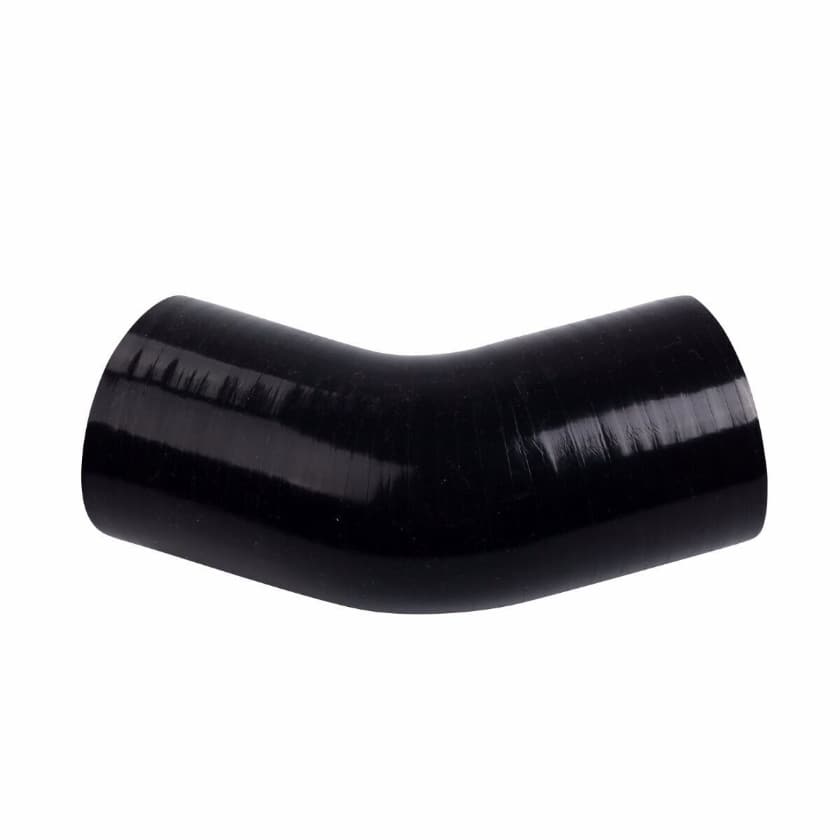 Worley 4" inch 102 mm Universal Silicone Intercooler Hose 45 Degree ElbowTurbo Coupler Pipe