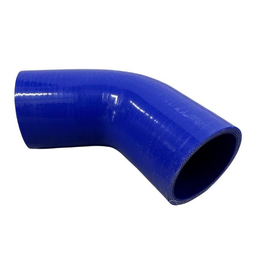 Worley 4" inch 102 mm Universal Silicone Intercooler Hose 45 Degree ElbowTurbo Coupler Pipe