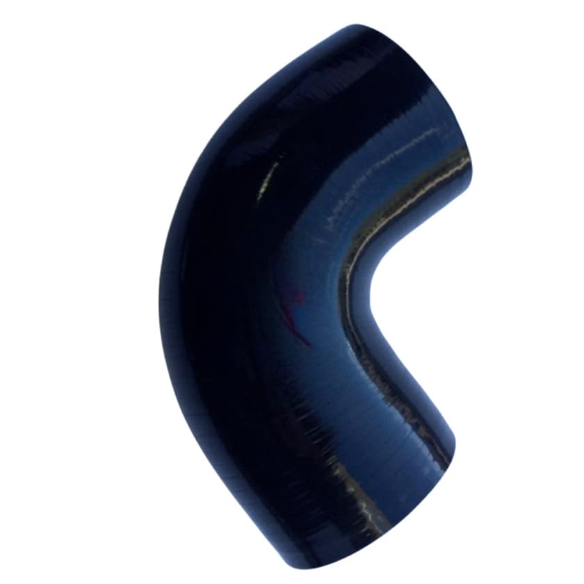 thumbnail image 2 of 3/4" (19mm) 90 Degree Elbow Turbo Intercooler Pipe – Black Silicone Coupler Hose 2 of 4