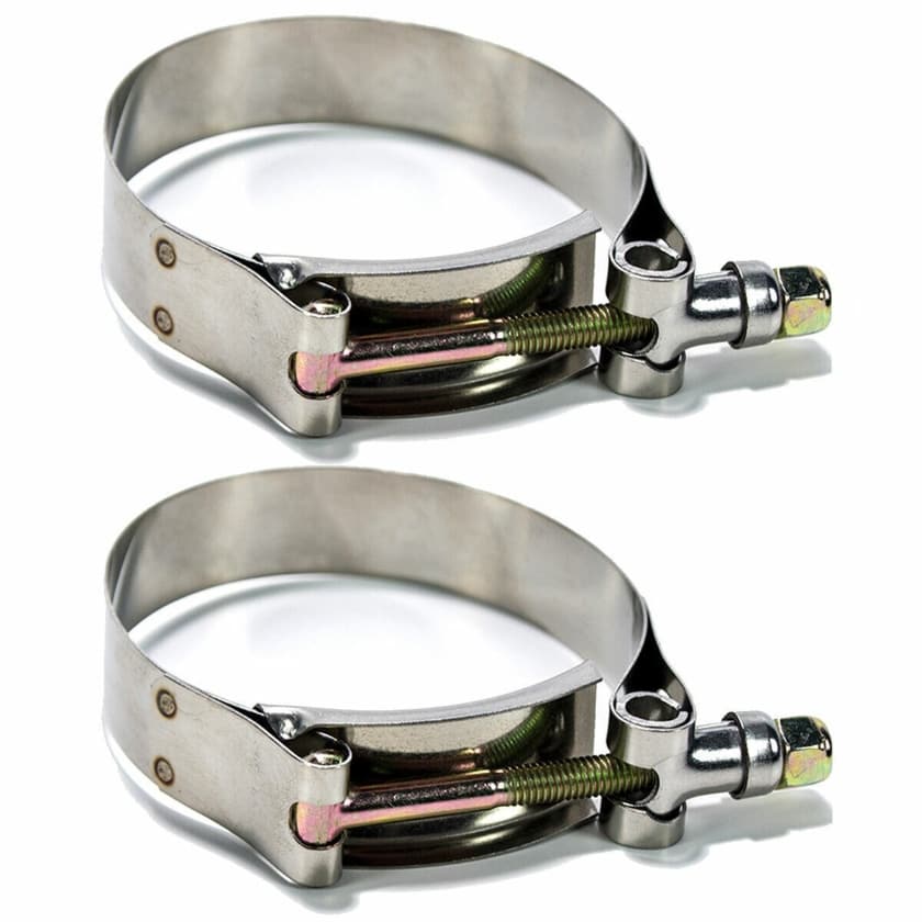 Worley Stainless Steel T-Bolt Silicone Hose Clamp 2.5" Inch / 64 mm ID (67-74mm)