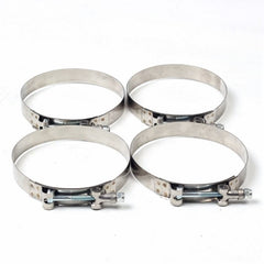 Worley Stainless Steel T-Bolt Silicone Hose Clamp 3.15" Inch / 80 mm ID (83-91 mm)