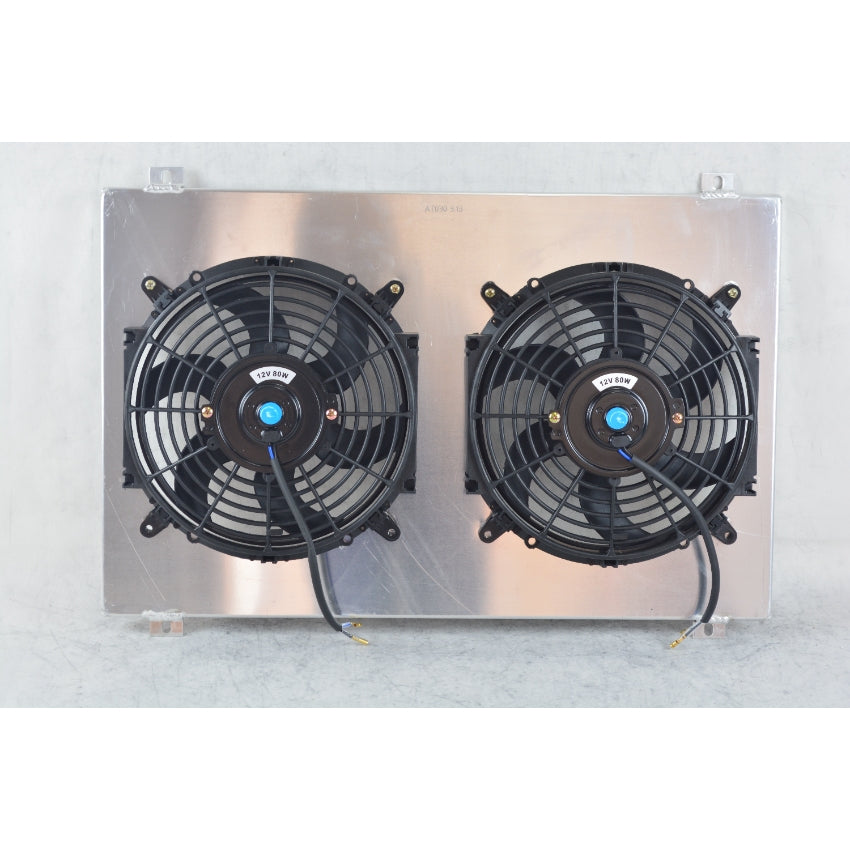 Worley Aluminum radiator Shroud + Fans for FORD FALCON BA-BF XR6 XR8 4.0L V6 & 5.4L V8 2002-2008