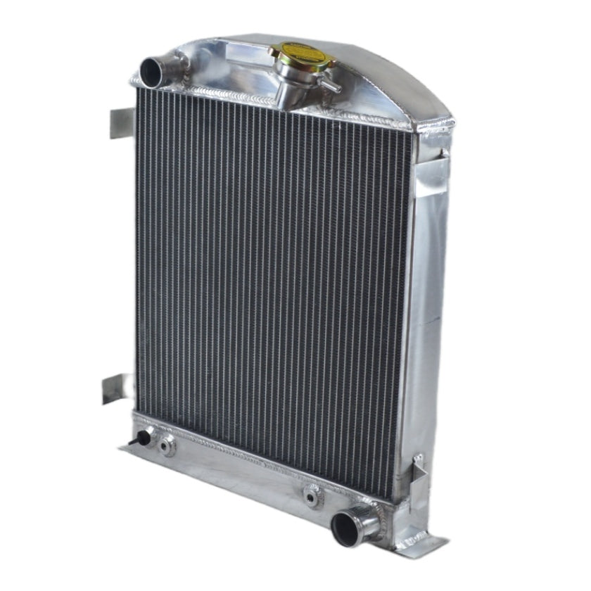 Worley 3Row Aluminum Radiator For Ford Hotrod Hot Rod Chevy Engine HI ...