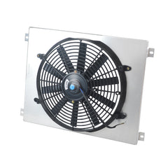 Worley Aluminum Radiator Fan Shroud Kit Fits Aluminum Shroud + Fan for Ford Fairlane 1963-1969 / Ford Mustang 1967-1969 