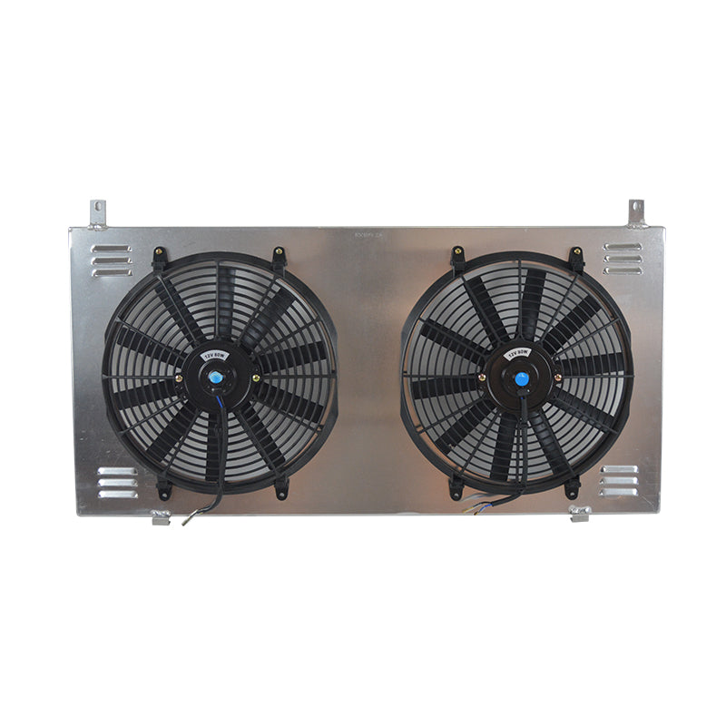Worley Aluminum Radiator Fan Shroud Kit Fits Nissan GU PATROL Y61 PETROL 4.5L 1997-2001