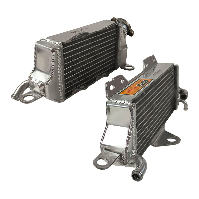 Worley Aluminum Radiator For Kawasaki KX125 KX 125 2-stroke 1990-1991 90 91