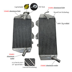 Worley Aluminum Radiator For  Kawasaki KX450F KXF450 2006 2007 2008