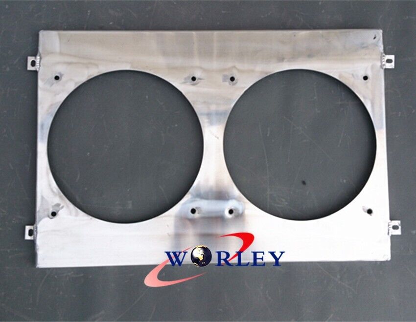 Worley Aluminum Radiator Shroud+FAN For Holden Kingswood H Series HD HK HT HG HZ 6cy 1966-1980 3.3L  202