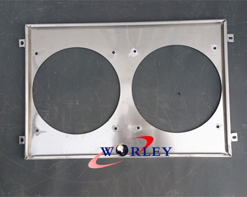 Worley Aluminum Radiator Shroud+FAN For Holden Kingswood H Series HD HK HT HG HZ 6cy 1966-1980 3.3L  202 1967