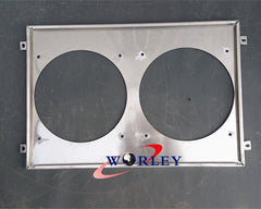 Worley Aluminum Radiator Shroud+FAN For Holden Kingswood H Series HD HK HT HG HZ 6cy 1966-1980 3.3L  202 1967