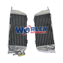 Worley Aluminum Alloy Radiator FOR Kawasaki KX250 KX-250 KX 250 2-stroke 1984 84