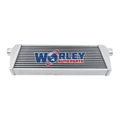 a 550 x 230 x 40mm FMIC ALUMINUM INTERCOOLER 2" INLET/OUTLET TURBO Tube and Fin